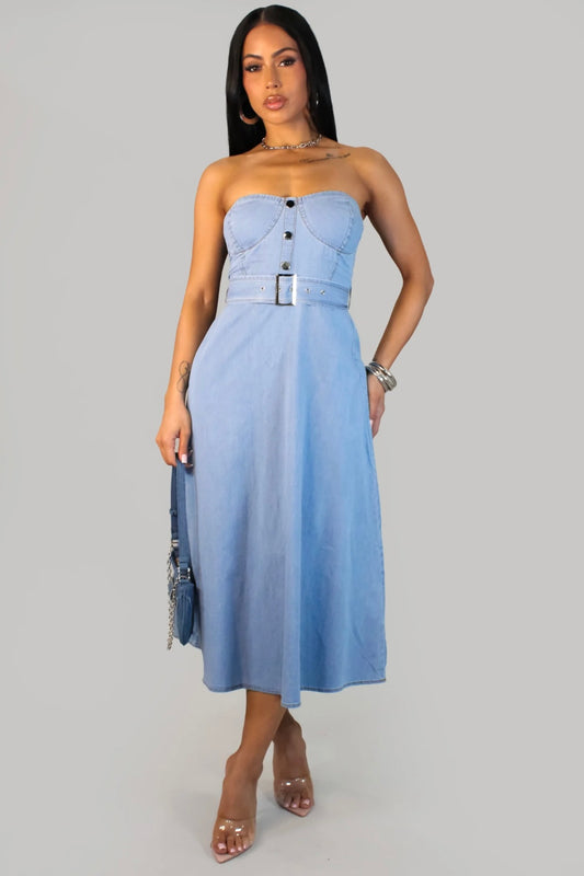 Brunch Jean Blue dress