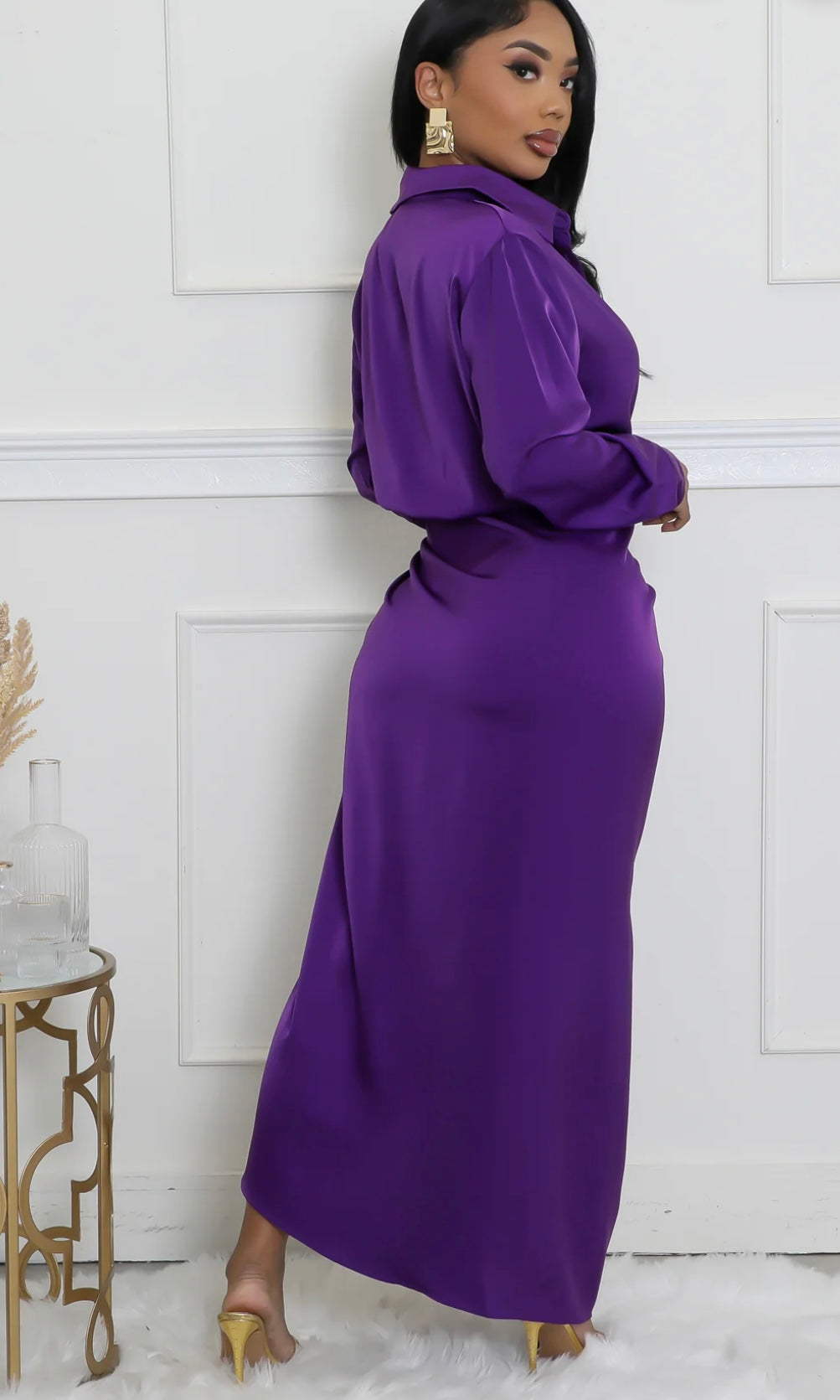 Purple Maxi Dress