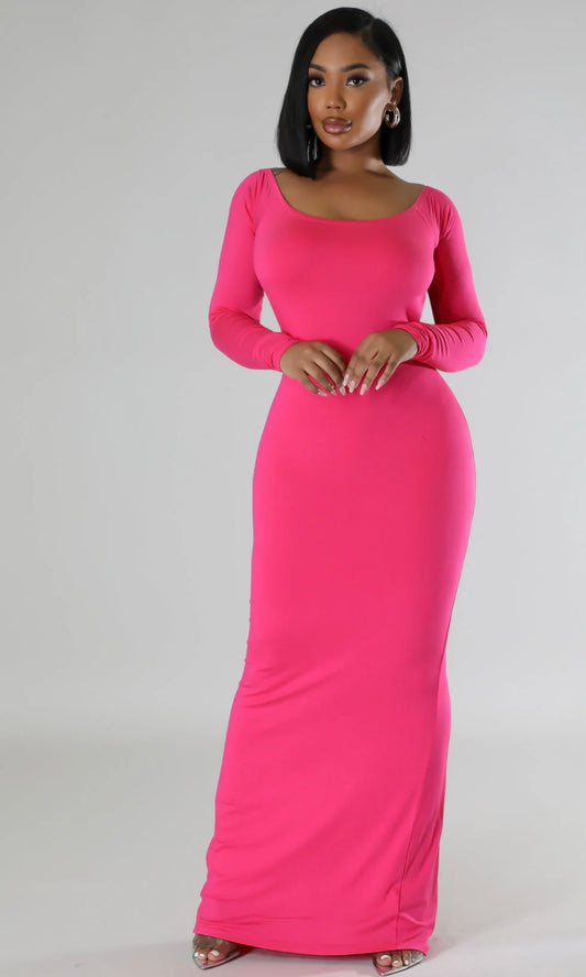 Pink Maxi Dress