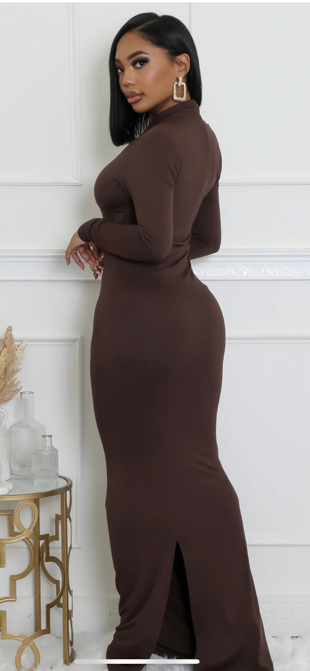 Long Sleeve Maxi Dress