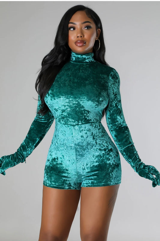Velvet Romper