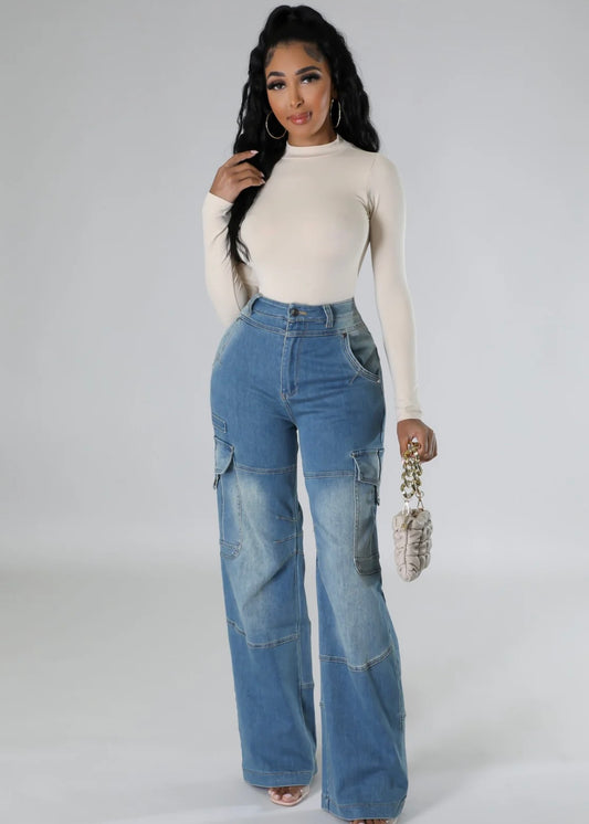 Denim Flare Jeans