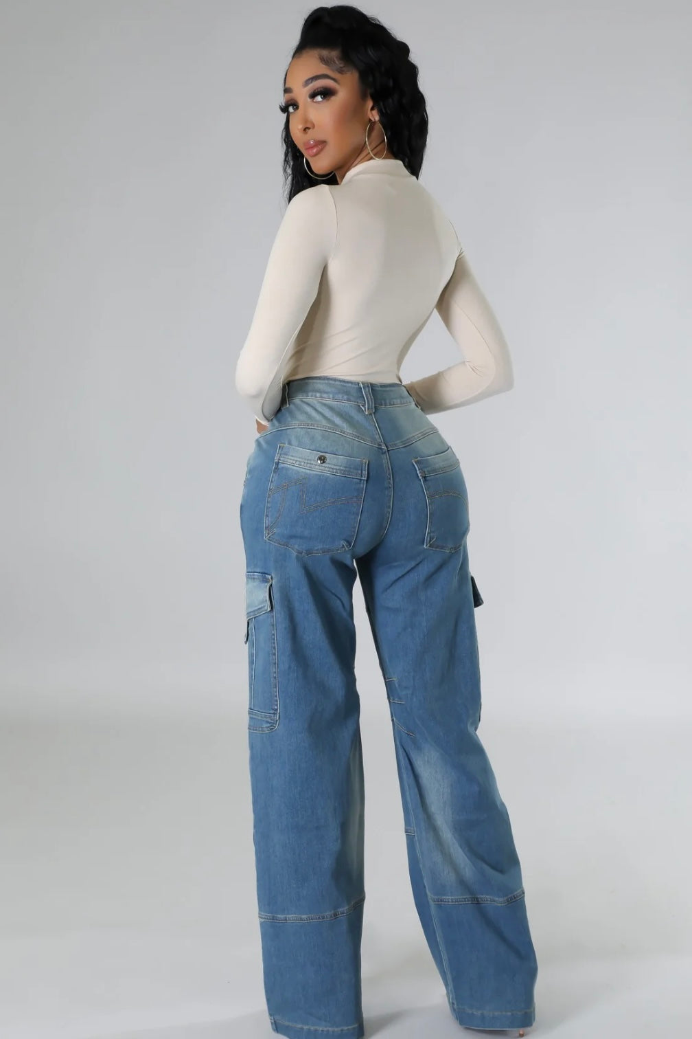 Denim Flare Jeans